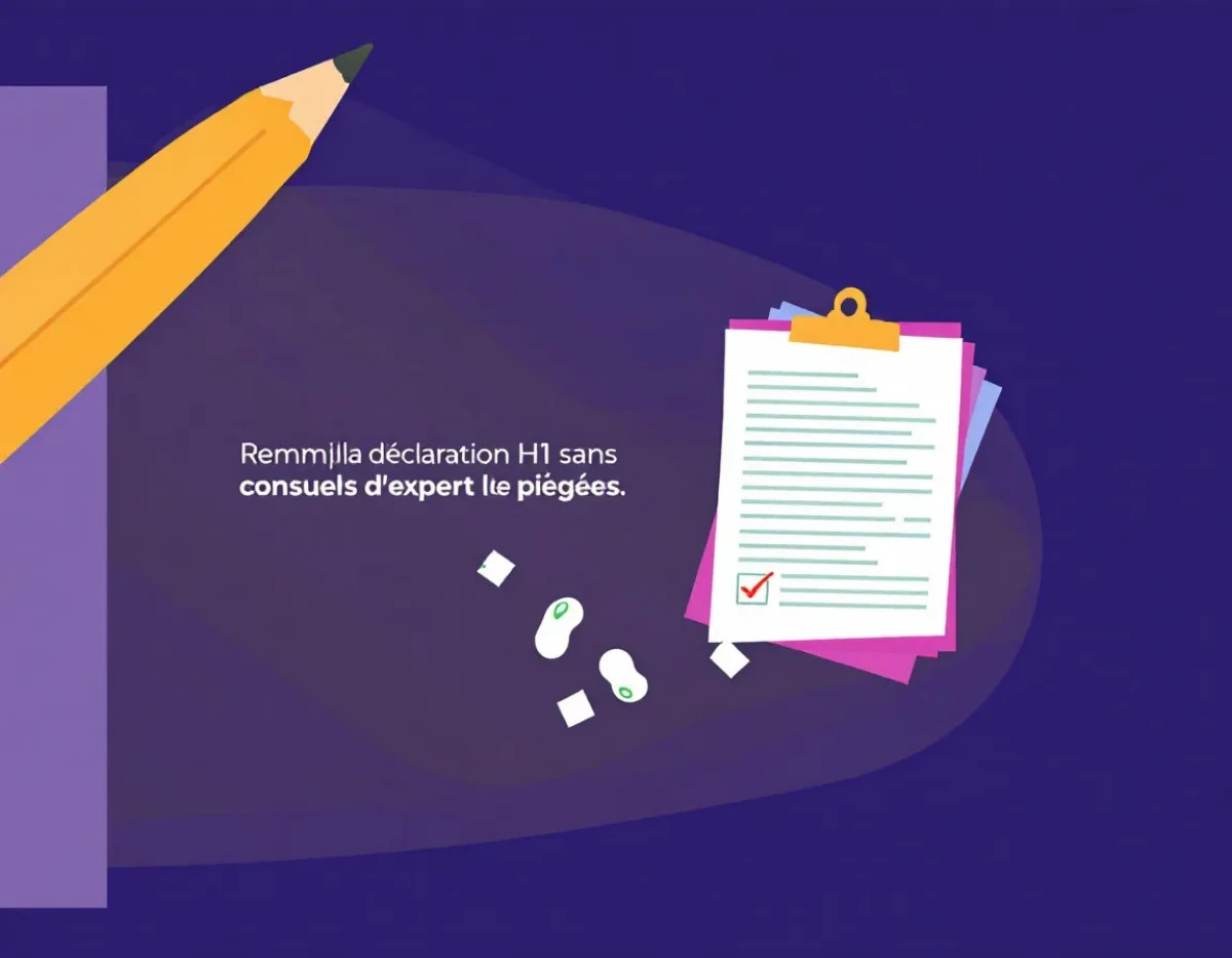Guide Complet : Remplir la Déclaration H1 Sans Tomber dans les Pièges - Conseils d'Expert Immobilier