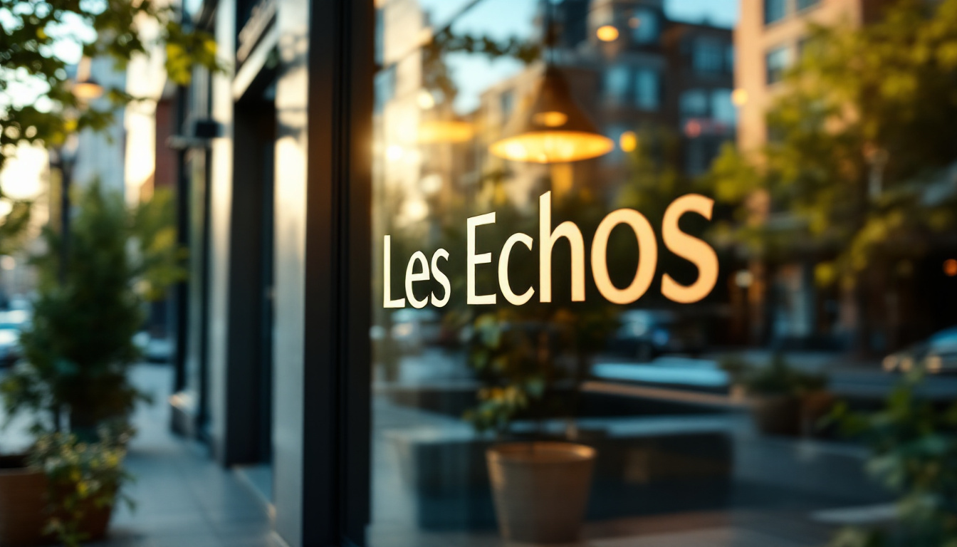 Les Echos logo : décryptage de son impact en immobilier
